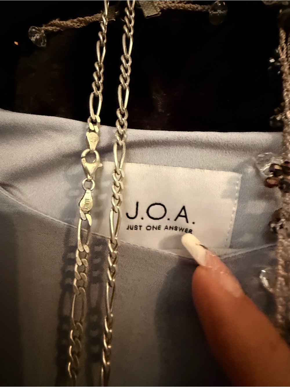 J.O.A. Light gray dress size XS